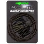 Korda Dark Matter Lead Clip Action Pack Weed