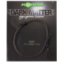 Korda Dark Matter Ring Swivel Leader 50cm Weed