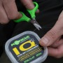 Korda IQ2 Extra Soft Fluorocarbon Hooklink In Use
