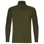 Korda Kool UPF Zip Dark Olive Long Sleeve Jersey