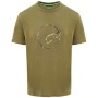 Korda LE Distressed Logo Olive Fishing T-Shirt