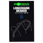 Korda Longshank Beaked Hooks Micro Barbed Size 6