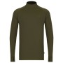 Korda Mock Neck Thermal Longsleeve Shirt - Dark Olive
