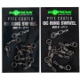 Korda PTFE Coated QC Ring Swivels
