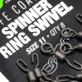 Korda PTFE Coated Spinner Ring Swivel Close Up