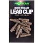 Korda Quick Release Fishing Lead Clip Gravel Clay
