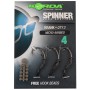 Korda Spinner Hook Sections Krank 4 Micro Barbed