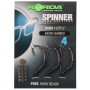 Korda Spinner Hook Sections Kurv Micro 4 Barbed