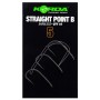 Korda Straight Point Hooks - Barbless