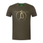 Korda Submerged Olive Green Fishing T-Shirt Front