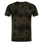 Korda Tie Dye Dark Olive Fishing T-Shirt Back