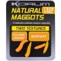 Korum Artificial Natural Maggots Yellow & Orange