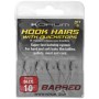 Korum Barbed Fishing Hook Hairs with Quickstops Size 10