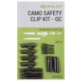 Korum Camo Safety Clip Kit - QC