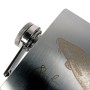 Korum Classic Hip Barbel Flask 7oz 1
