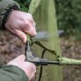 korum folding triangle net on use