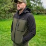 Korum Neoteric Softshell Fishing Jacket In Use 1