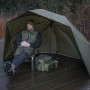 Korum Progress Graphite Brolly Shelter 50" In Use 1
