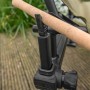 Korum S23 Compact Accessory Fishing Chair Close Up In Use 1