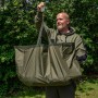 Korum Supa Lite Fishing Weigh Sling In Use 1