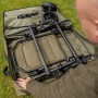 Korum Transition Universal Chair & Net Bag In Use 2