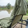 Korum Universal Waterproof Fishing Chair Cover In Use 6