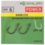 Korum Xpert Power Barbless Fishing Hook Size 6