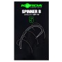 Korda Spinner Fishing Hooks Barbless 4