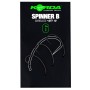 Korda Spinner Fishing Hooks Barbless 5
