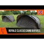 ***CARP FISHING TV*** ROYALE CLASSIC CAMO BIVVIES