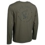 Nash Make It Happen Carp Logo Long Sleeve T-Shirt - Green