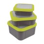 Matrix Bait Boxes Grey/Lime 1