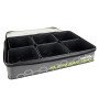 Matrix EVA Fishing Bait Tray XL Inc 6 Tubs Open