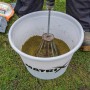 Matrix 17L Groundbait Bucket & Lid In Use 1
