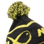Matrix Bobble Hat - Lime & Grey
