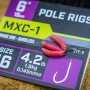 Matrix MXC-1 Spade End Barbless Pole Rigs 15cm 3
