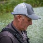 Matrix Surefit Grey Baseball Fishing Cap In Use 2