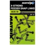 Matrix X-Strong Feeder Snap Links Packet