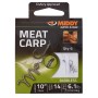 Middy Barbless Meat Carp Fishing Hooks-to-Nylon 14-6.1lb