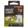 Middy Barbless Meat Carp Fishing Hooks-to-Nylon 6-10.3lb