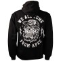 Monkey Climber Ape Hoodie Black Back