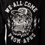 Monkey Climber Ape Hoodie Black 7