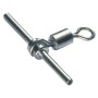 Mustad Cross Link Crimp & Rolling Swivel