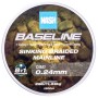 Nash Baseline Camo Sinking Braid 0.24mm