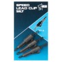 Nash Speed Fishing Lead Clip Dark Silt 2