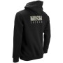Nash Tackle Black Fishing Hoodie Back 1