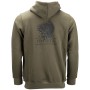 Nash Tackle Green Fishing Hoodie Back