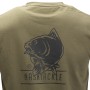 Nash Tackle Green Fishing T-Shirt Back Close Up