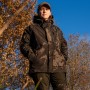 Nash ZT Helluva 3 In 1 Waterproof Jacket Camo In Use 7