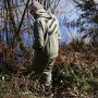 Sonik Green Fishing Hoodie In Use 1